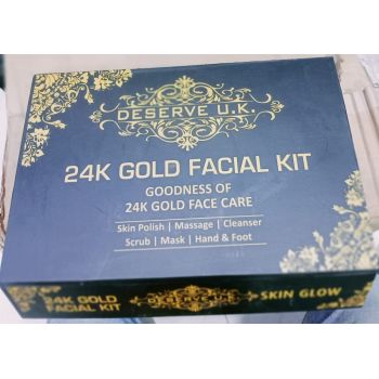 Natural Ingridents Professional 24k Gold Facial Kit 300ml jar